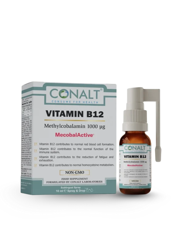 CONALT - Vitamin B12 | 10 ml Sprey & Damla