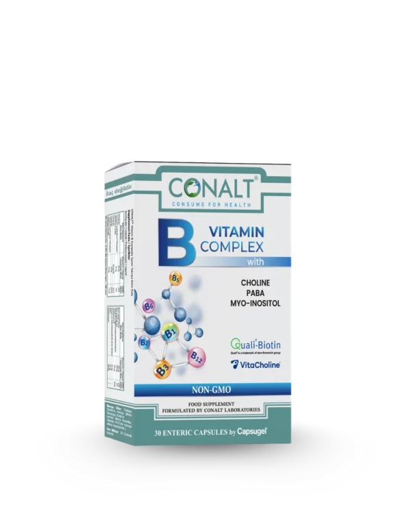 CONALT - Vitamin B Complex | 30 Kapsül