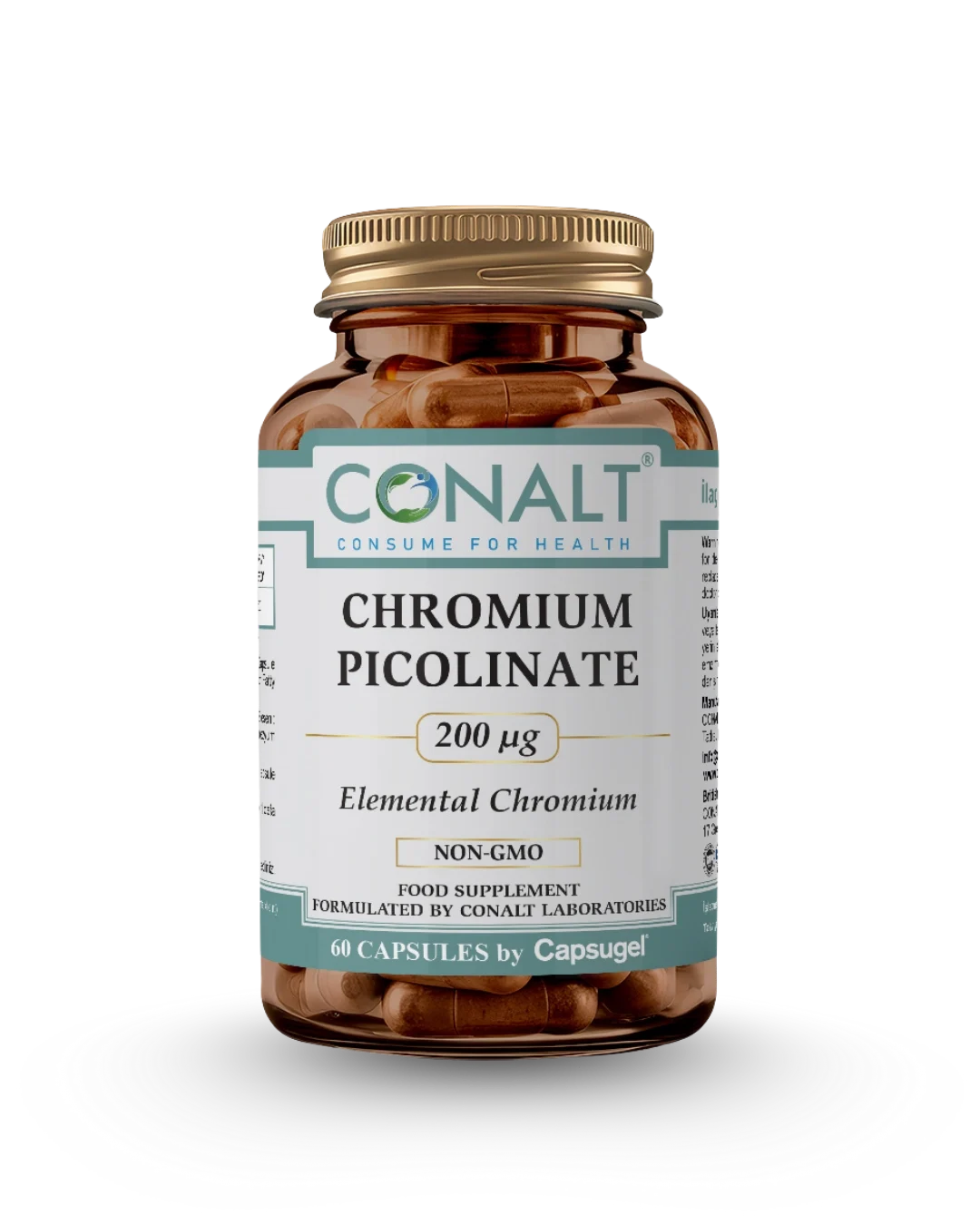 conalt-chromium-picolinate-h CONALT - Chromium Picolinate | 60 & 90 Kapsül - Görsel 1